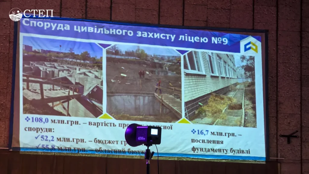 Триває будівництво укриття в ліцеї Павлограда: подробиці