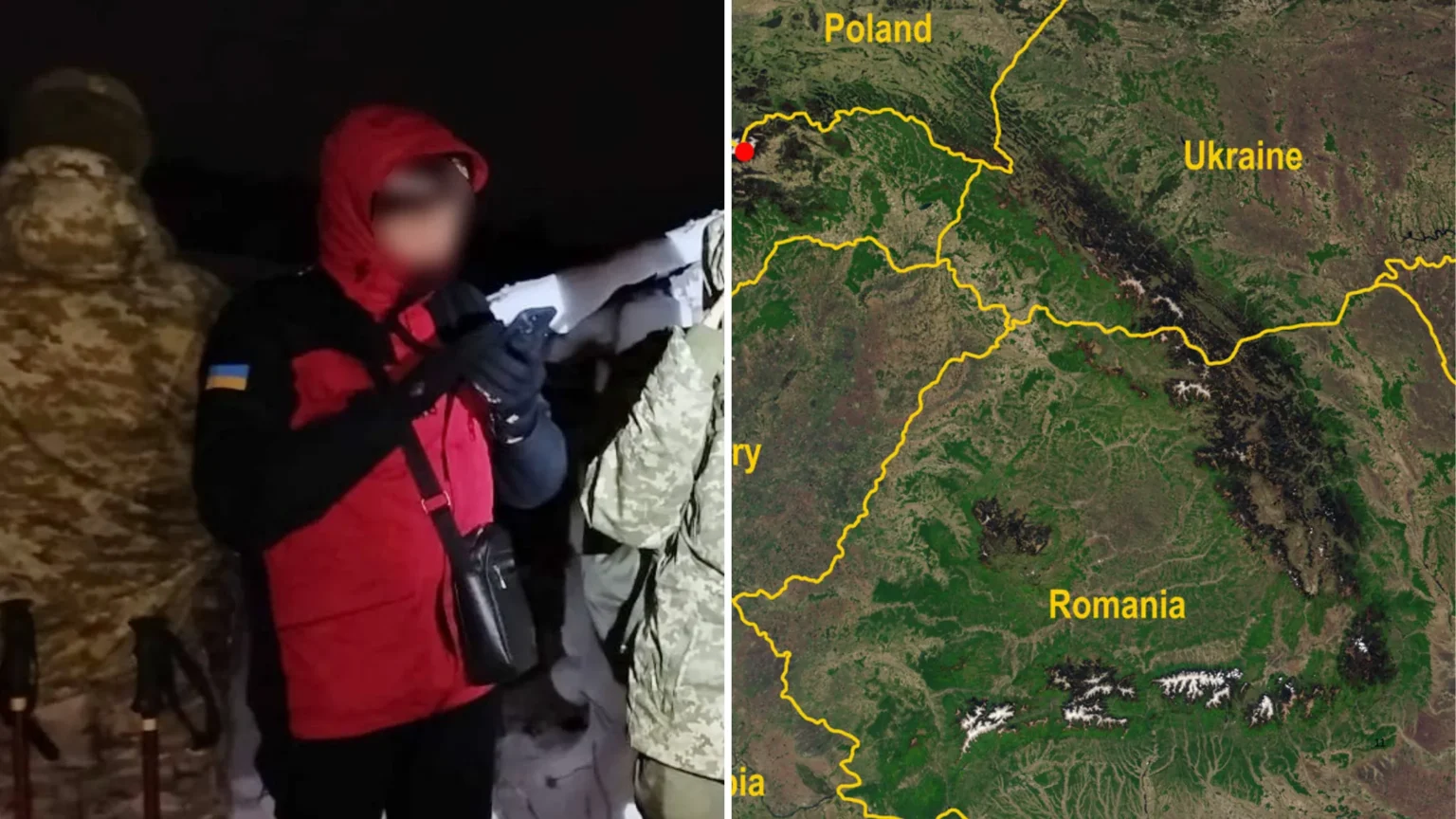 Мешканець Дніпропетровщини 5 днів блукав Карпатами в пошуках кордону