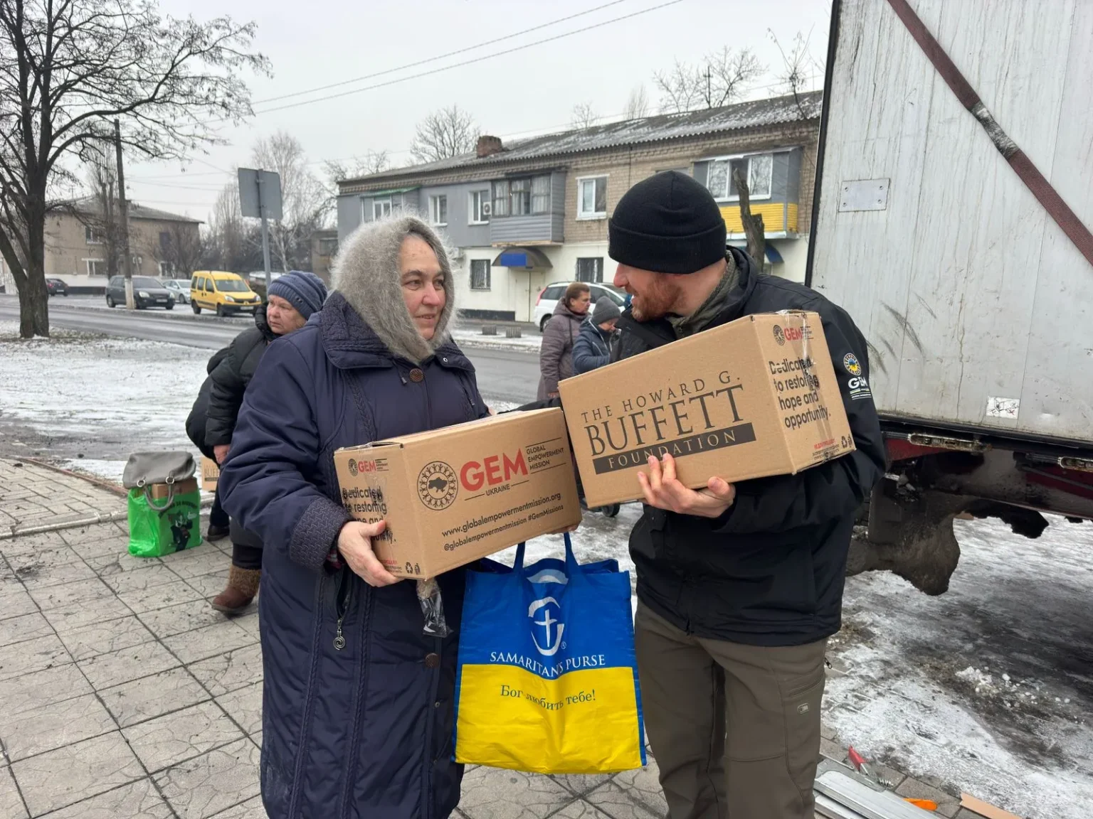 Тернівчани отримали гуманітарну допомогу