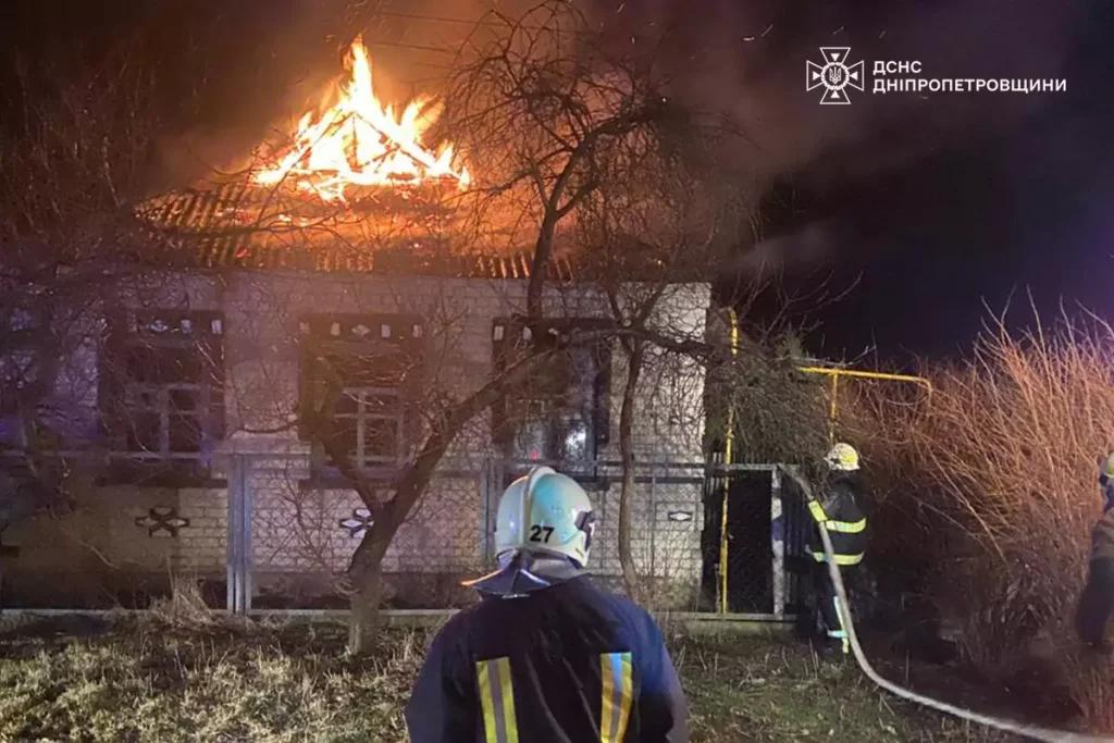 В Павлограді під час пожежі в будинку загинув чоловік
