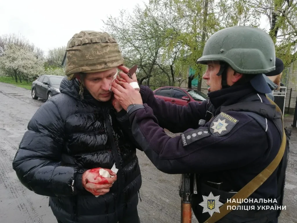 На Синельниківщині вибухнула граната, п’ятеро поліцейських поранено