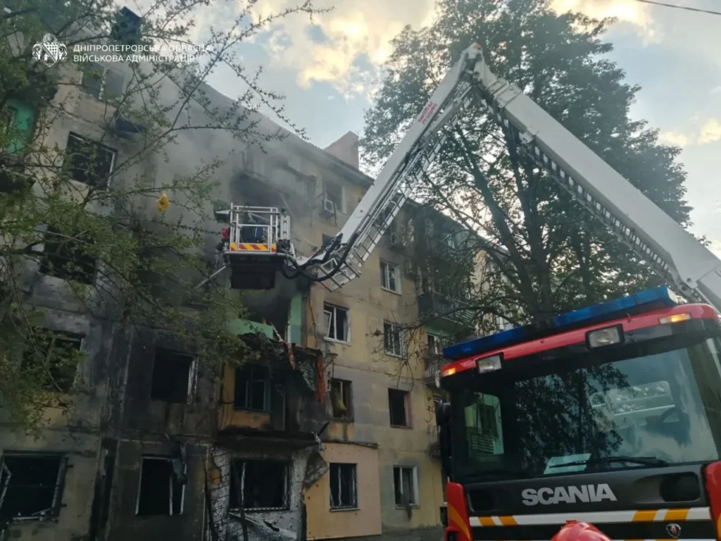 П’ять людей постраждали від удару шахеда в Павлограді ― ДніпроОВА