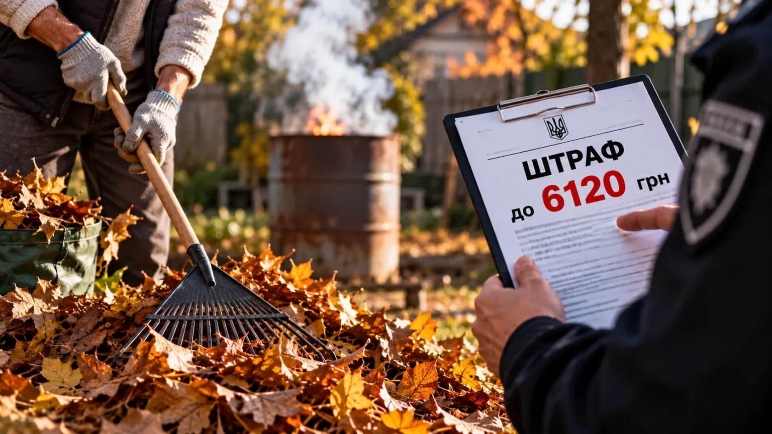 Штраф до 6120 грн: за що можуть покарати мешканців Дніпропетровщини цієї осені