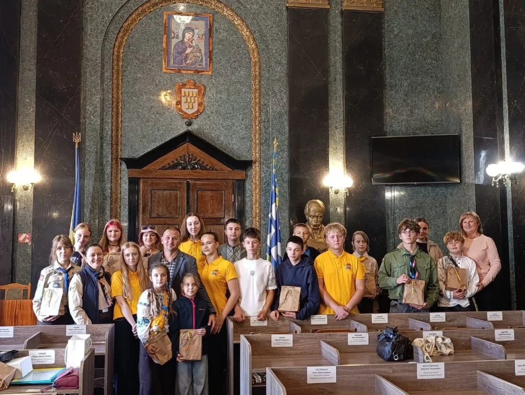 Делегація дітей з Павлограда відвідала Дрогобич
