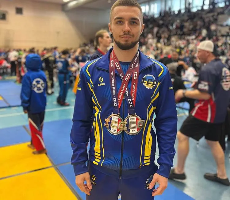 Павлоградець став чемпіоном світу з комбат самозахисту у Франції